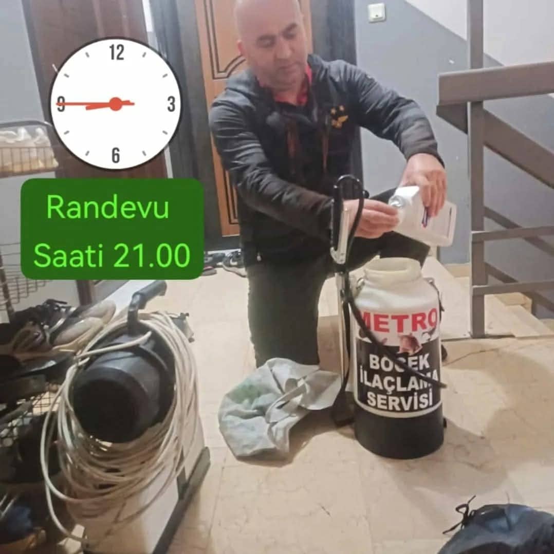 Metro Böcek İlaçlama - Saha Çalışması 52